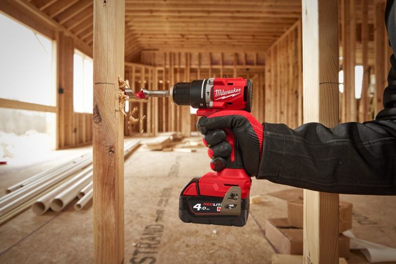 Milwaukee M18 BLPDRC-0X Kompakt Slagborrmaskin 18V (Utan batterier)