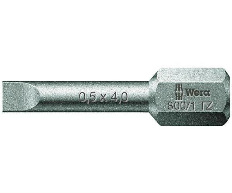 Wera 800/1 TZ Bits Spår 1,6 x 8 mm x 25 mm
