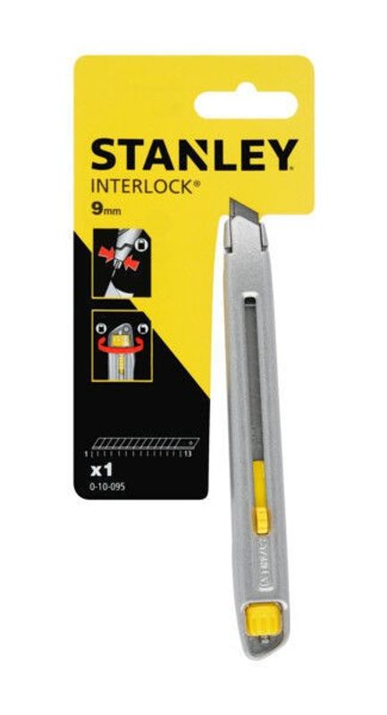 Stanley 0-10-095 Brytbladskniv Interlock 9mm