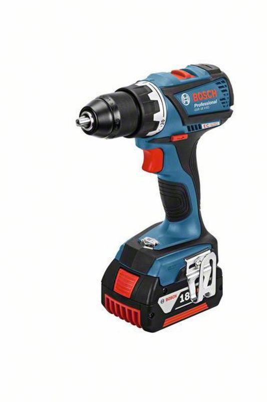 Bosch GDR 18V-200 + GSR 18V-EC Combokit 18V L-CASE (2x4,0ah)