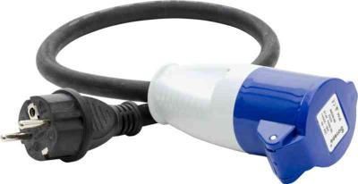 Gelia Schuko-CEE Adapter Övergångssladd 0.5m