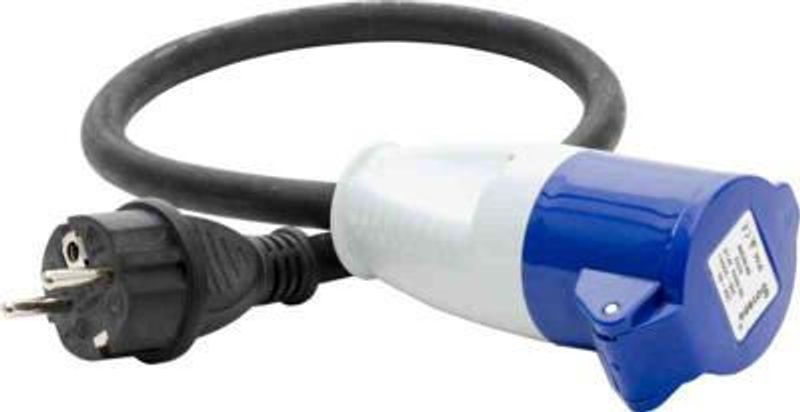 Gelia Schuko-CEE Adapter Övergångssladd 0.5m