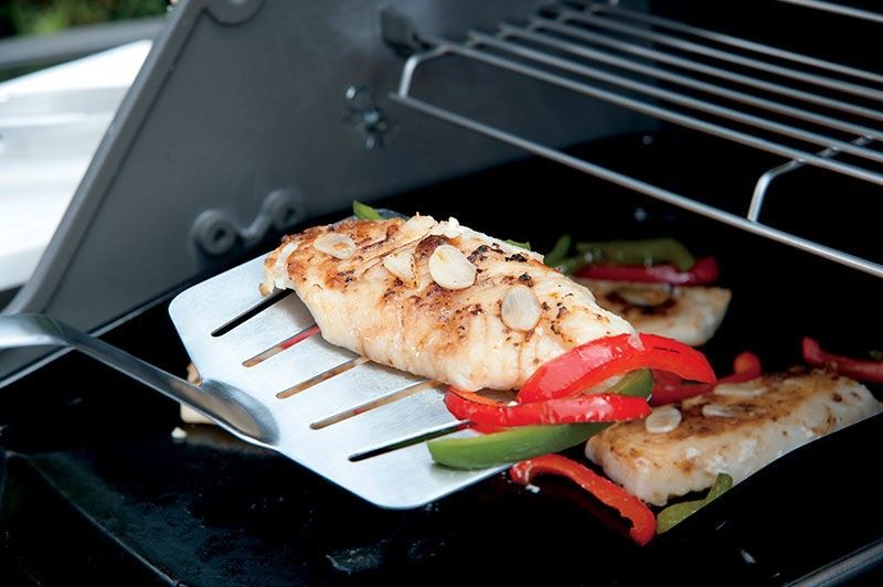 Weber 6673 Premium Grillspade, stor 4x18x45cm
