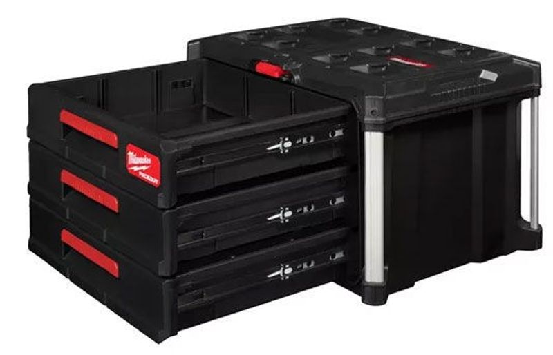 Milwaukee Packout Förvaringsbox 3 lådor
