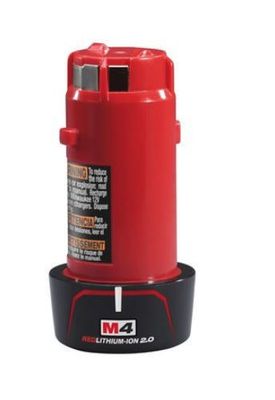 Milwaukee M4 B2 Lithium-Ion Batteri 4V (2,0ah)