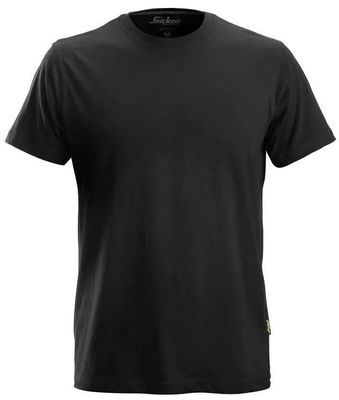 Snickers 2502 T-Shirt Bomull Svart