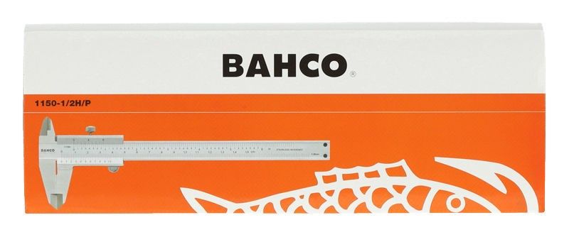 Bahco 1150-1 Mekaniskt Skjutmått – 150 mm, Rostfritt Stål