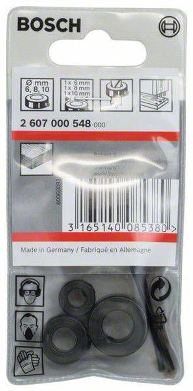 Bosch Djupanslagsset/Djupstoppssats 6,8,10mm