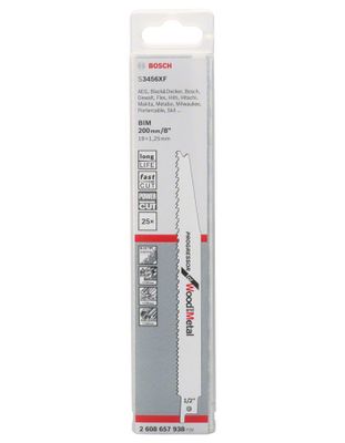 Bosch S3456XF Tigersågblad Rivningsblad Trä/Metall 25-P