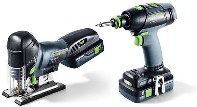 Festool 18 V Hantverkarpaket T18+3/PSC 420 Li I-Set HPC