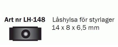 Cobolt Låshylsa 8 x 14 mm