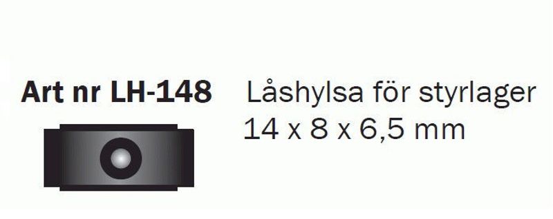 Cobolt Låshylsa 8 x 14 mm