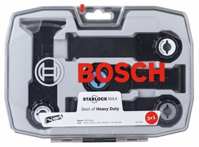 Bosch Multibladsats OMT Starlock-MAX 4-delar