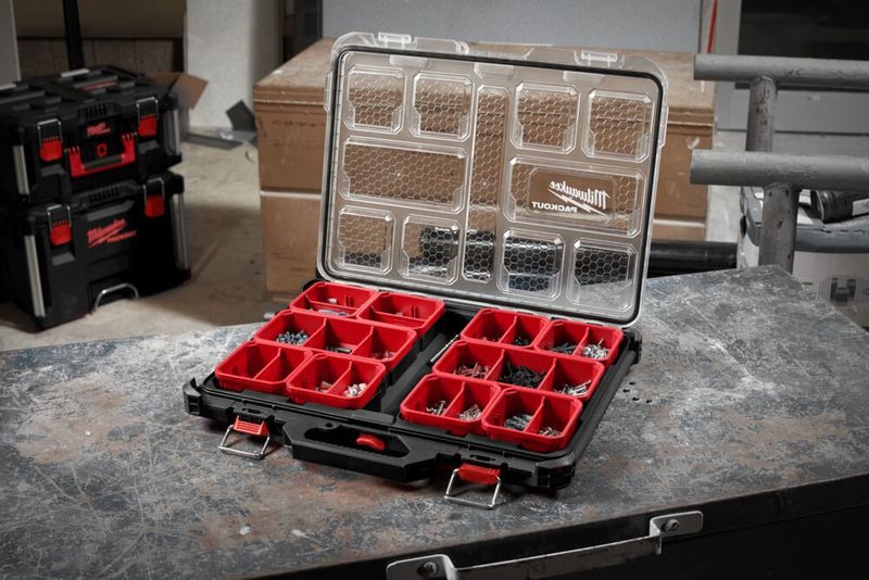 Milwaukee 4932471064 Packout Slim förvaringslåda 500x380x65mm