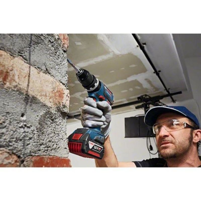 Bosch GSB 18V-60C Slagborrmaskin 18V Bluetooth (2x4,0ah)