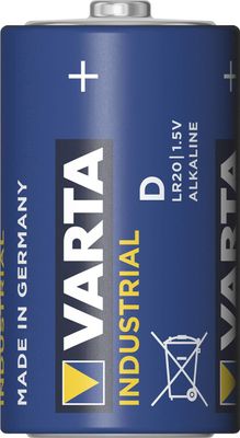 Batterier industrial alkaliska LR20 1,5V