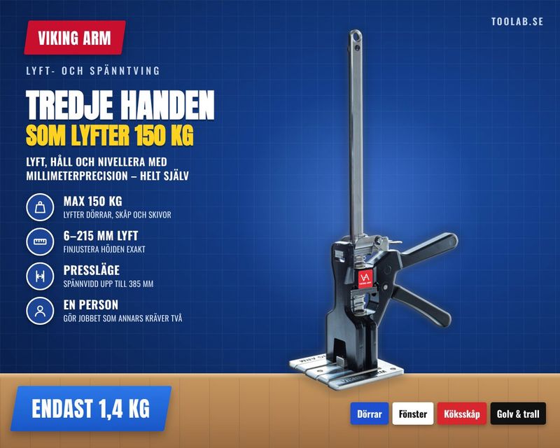Viking Arm – den tredje handen varje snickare behöver