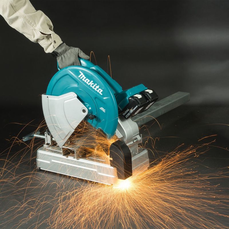 Makita DLW140Z Metallkapmaskin 355mm 18Vx2 (Utan batterier)