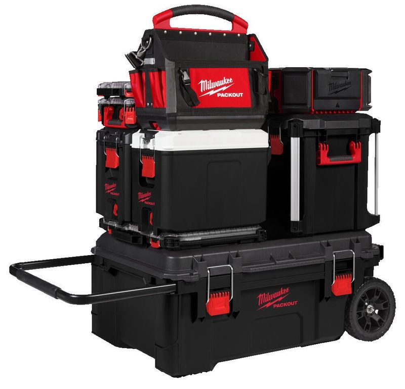 Milwaukee Packout Verktygslåda på hjul 401x965x609mm