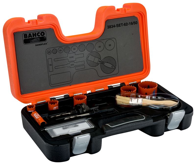 Bahco Hålsågssats 16-50 mm 9 delar