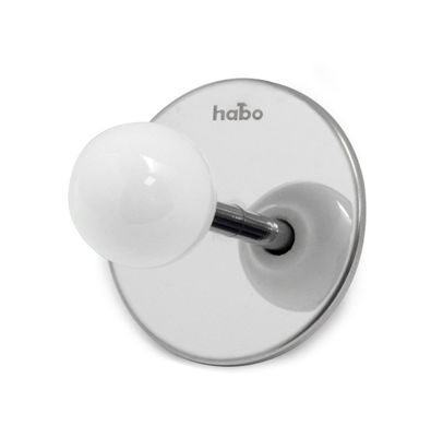 Habo Självhäftande krok Pearl Vit