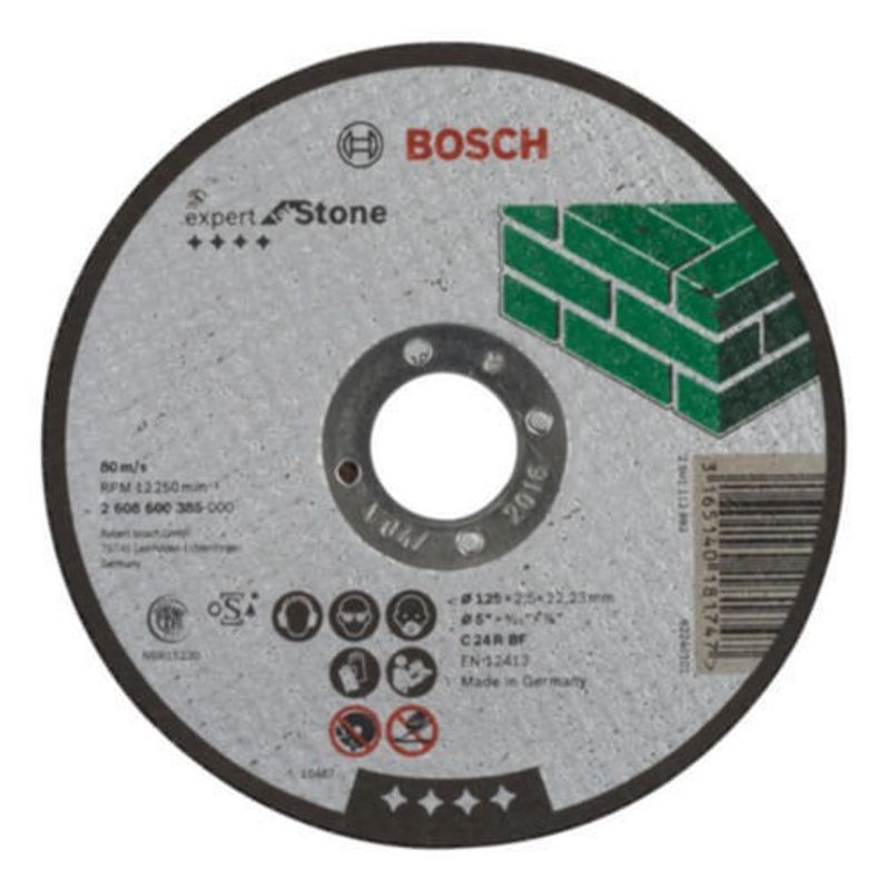 Bosch Kapskiva 125mm för sten - RAK