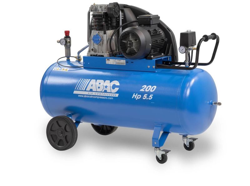 ABAC PRO kolvkompressor A49B 5,5HK 200L 400V/3