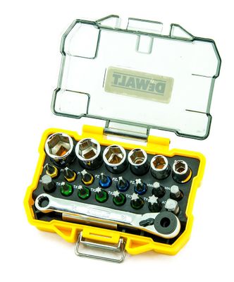 DeWalt DT71516 Bits-/Hylssats 24-delar