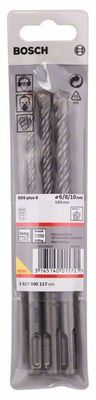 Bosch Hammarborrsats SDS+ 6-8-10mm (3-P)