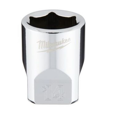 Milwaukee Hylsa 1/4" 14mm