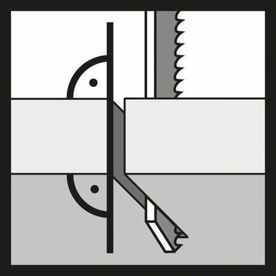 Bosch Sticksågsblad  5-P Mjuka träslag (T301BCP)