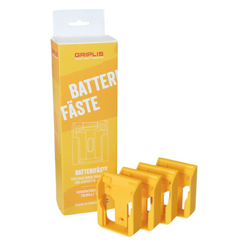 Griplis Batterihållare 4-P (för flera fabrikat)