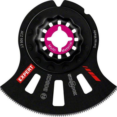 Bosch Expert MultiMaterial Segment Blade (Expert MultiMaterial segmentblad) ACZ 105 ET för multiverktyg, 1 st