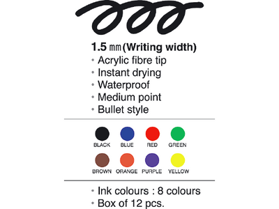 Artline Märkpenna 70 Svart