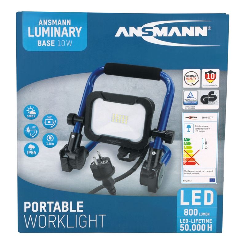 Ansmann Arbetsbelysning LED 800 Lumen