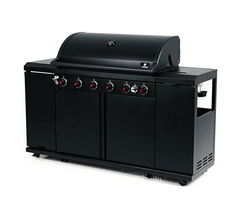 Landmann Gasolgrill Outdoor Kitchen 6.1 maxX 800 °C Svart