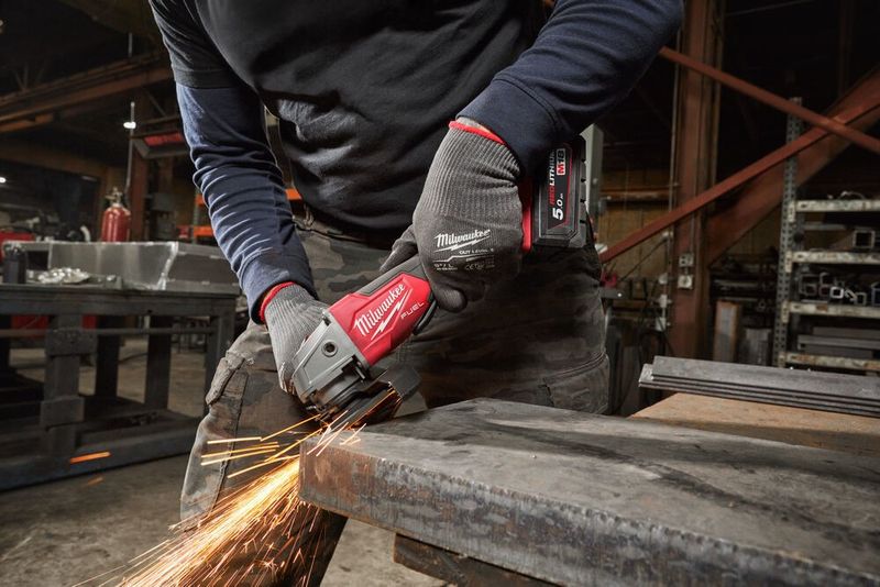 Milwaukee M18 FSAG125X-0X Vinkelslip 18V 125mm HD-BOX (utan batterier)