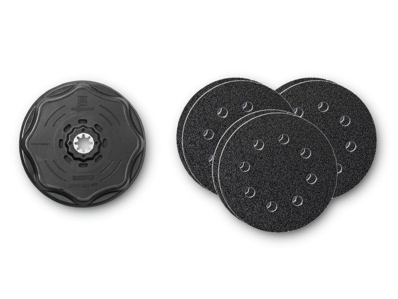 FEIN Sliprondell STARLOCK-Plus Sats Med Slippapper Ø115