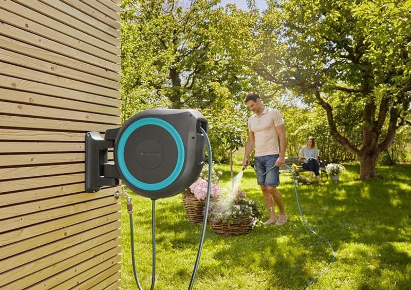 Gardena 18630-20 Väggslangbox RollUp XL (35m)