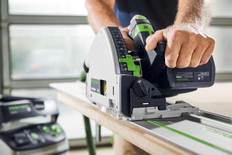 Festool TSC 55 KEB-Basic Batterisänksåg 2x18V (utan batterier)