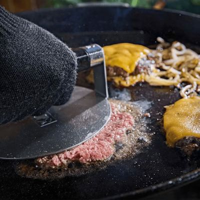 Weber Hamburgerpress Stål