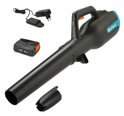 Gardena Batteridriven Lövblås PowerJet 18 V P4A Komplett set