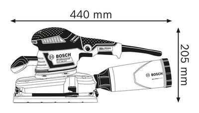 Bosch GSS 280 AVE Planslip (L-Boxx)