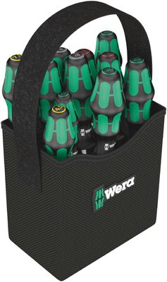 Wera Skruvmejselset Kraftform 2Go 300 11-delar