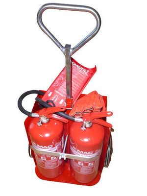 RiMAC Heta arbeten kärra kompl. 2 x 6kg 55A 233B C + filt & handskar