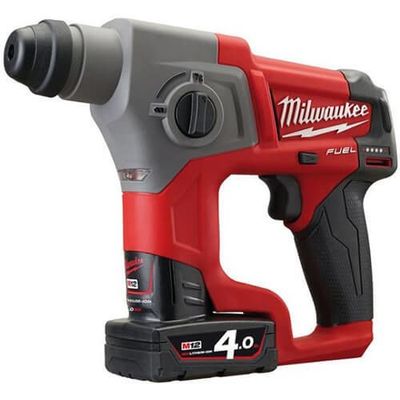 Milwaukee M12CH-402C Borrhammare M12 (2x4,0ah)