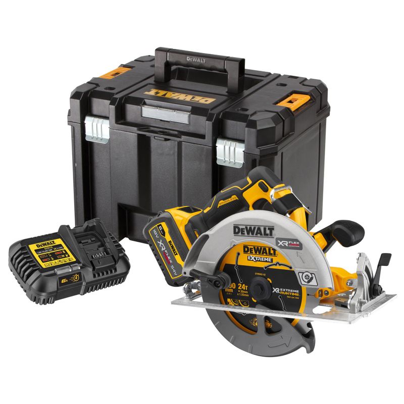 DeWalt DCS573T1 Cirkelsåg 18V XR  190mm Flexvolt Advantage (1x6,0ah)
