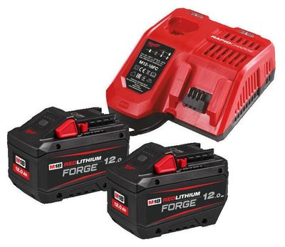Milwaukee M18 FORGENRG-122 FORGE batteri- och laddningskit 18V 12Ah
