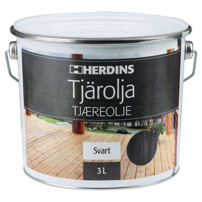 Herdins Tjärolja Svart 3L