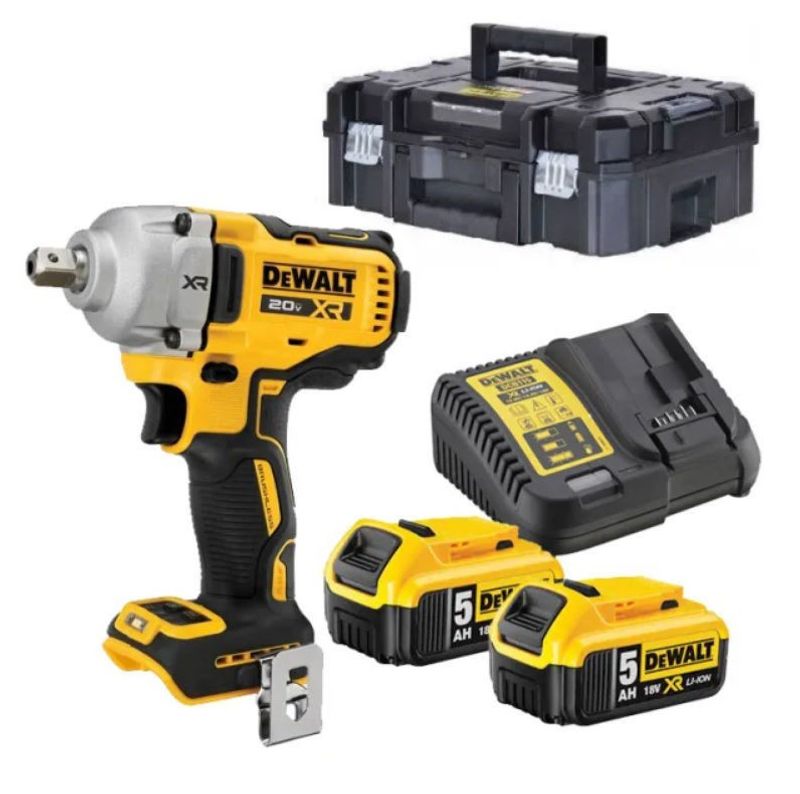 DeWalt DCF892P2T Mutterdragare 18V XR  1/2" (2x5,0Ah)